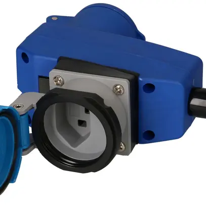 Distributeur de courant MH maxCAMP 1×CEE16 6h bleu 1×T23 IP44 