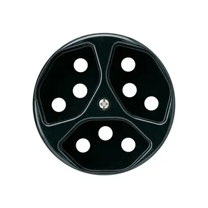 Disco frontale 3×tipo 13 basico nero 