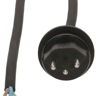 Cavo d'apparecchio MAX HAURI GDV 3×1.5mm² 10m nero spina T13 IP55 