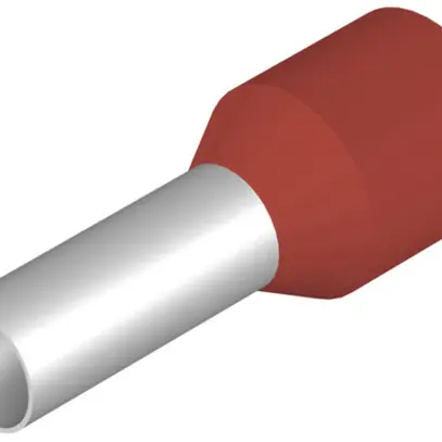 Embout de câble Weidmüller H isolé 10mm² 12mm rouge DIN en vrac 