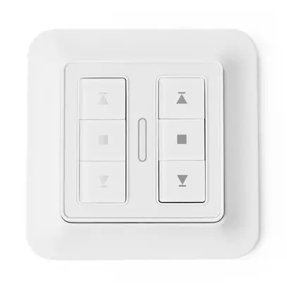 Interruttore tapparella 2 canali KnockautX, da BRELAG 