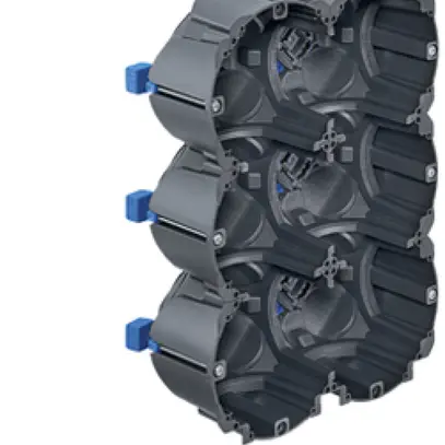 Boîte pour paroi creuse HSB D83, grd. 3×2, 205×145×65mm TFC 850°C 