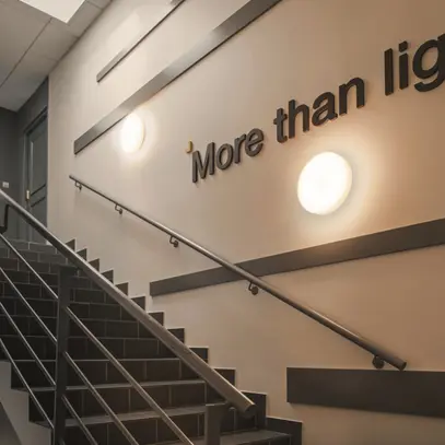 Plafonnier/applique LED SLV LIPSY 40 DRUM DALI 18W 2000lm 3000/4000K IP44 blanc 