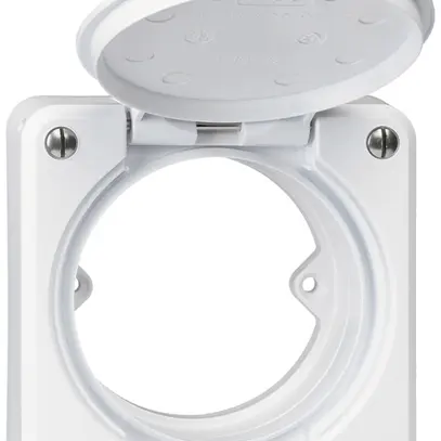 Parte superiore robusto con copertura 2 punti con adattatore bianco 