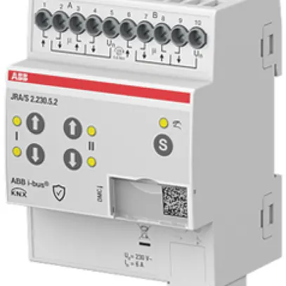 Actionneur de jalousie AMD ABB JRA/S2.230.5.2 2-fois 6A/230VAC mesure tdm 