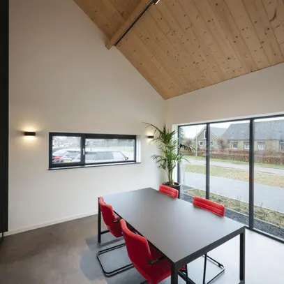 Leuchtenschirm SLV MANA 29, Holz, grau/braun 