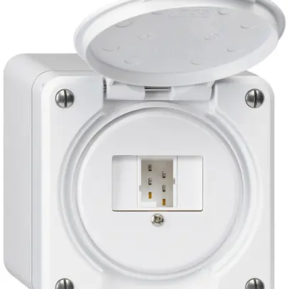 Boîte de raccordement AP robusto IP55 blanc 1×TT83 