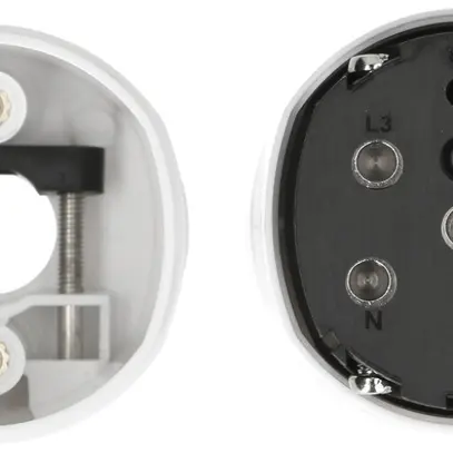 Presa mobile MH TH T25 3L+N+PE 16A 400/250V orizzontale per cavo Ø8…12.5mm bi 