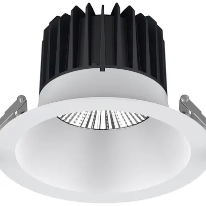 EB-LED-Spot maxLUCE ATMO 150 18W 1860lm 3000…4000K IP44 Ø150mm weiss 