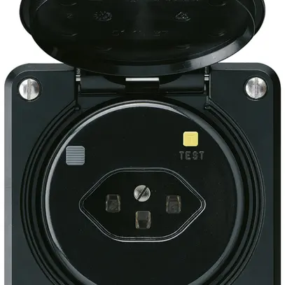 Presa FI INC robusto C T23 30mA nero 