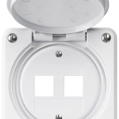 Kit di montaggio INC robusto HMS IP55 bianco per 2×modulo 