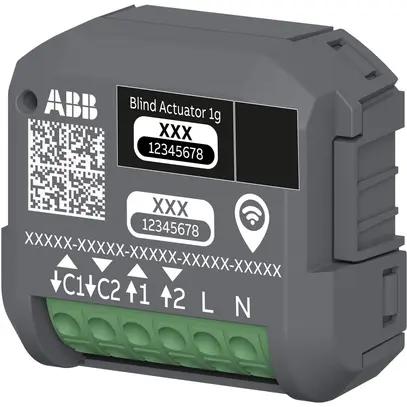 Attuatore per persiana INS RF ABB-free@home 62831 U-WL-500 1-volte 4A/230VAC 