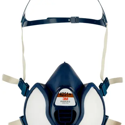 Demi-masque 3M™ 4251+, filtre FFA1P2 R D, sans entretien 