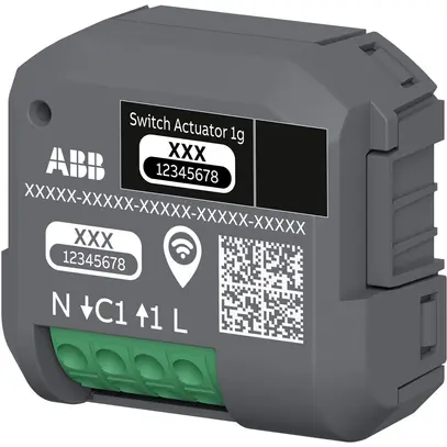 Actionneur-commutateur INC RF ABB-free@home 62811 U-WL-500 1-fois 13A/230VAC 