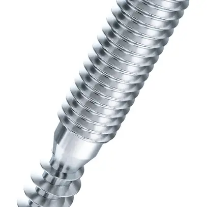 Vite a 2 filetti M6×60mm zincato 