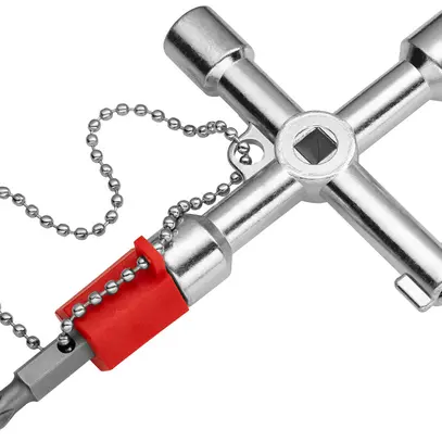Chiave per armadio elettrico KNIPEX 76mm 