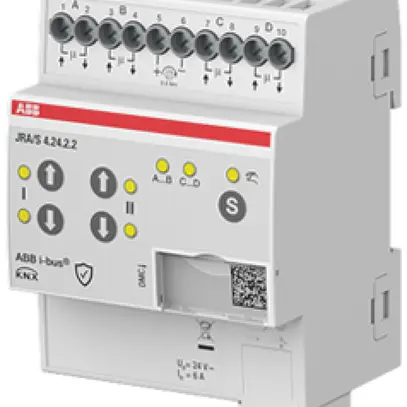 Actionneur de jalousie AMD ABB JRA/S4.24.2.2 4-fois 6A/24VDC 