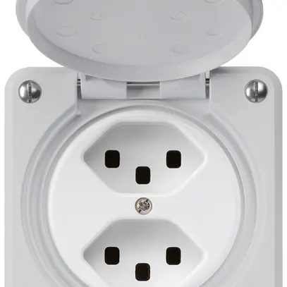 Presa INC robusto 2×tipo 23 grigio 