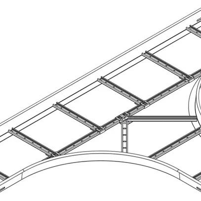 Pezzo a T Lanz ampio 300×60mm ZMA 