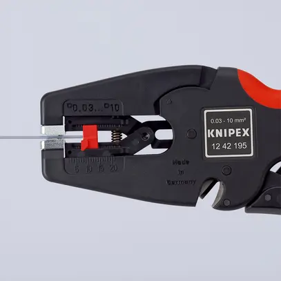 Pince à dénuder MultiStrip 10 KNIPEX 195mm 0.03…10mm² 
