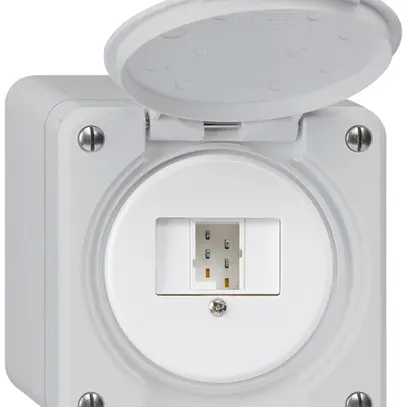 Boîte de raccordement AP robusto IP55 gris 1×TT83 