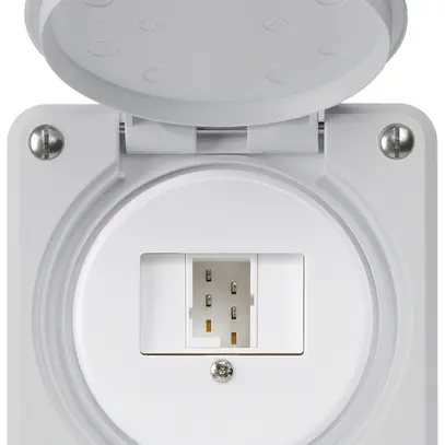 Boîte de raccordement ENC robusto IP55 gris 1×TT83 