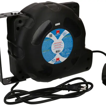 Avvolgicavo automatico MH maxReeL 1×T12+T13 3×1mm² 10m nero 