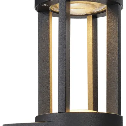 Applique LED SLV SLOTS WALL, 6.3W 340lm 3000K IP44 anthracite 