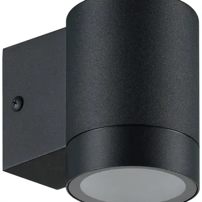 Applique LED Sylvania SylDeco Round GU10 1×35W IP54 Ø76×100mm noir 