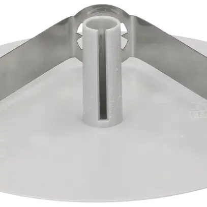 Rosetta di copertura MH clip a molla a innesto Ø98×3mm grigio chiaro 