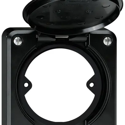 Parte superiore robusto con copert. nero 2-punto con disco riduzione 