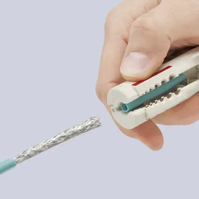 Utensile spelacavi KNIPEX Ø4.5…10mm, 0.2…4mm² 