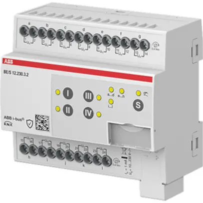 Ingresso binario KNX AMD ABB BE/S12.230.3.2 12-canali 10…230V 