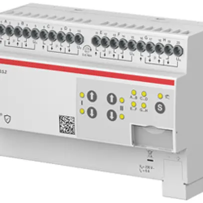 Attuatore per persiana AMD ABB JRA/S8.230.5.2 8-volte 6A/230VAC misura.tde 