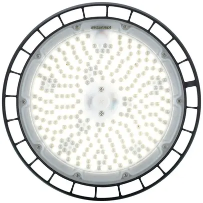 LED-Hallenstrahler Sylvania Granit 120W 19500lm 840 85° IP65 0…10V schwarz 