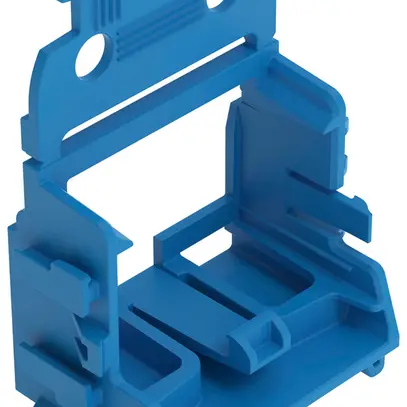 Adaptateur de fixation WAGO a.décharge de traction p.10×4mm² DIN35 bl 