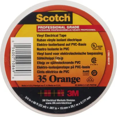 Isolierband Scotch 35 19mm×20m orange 