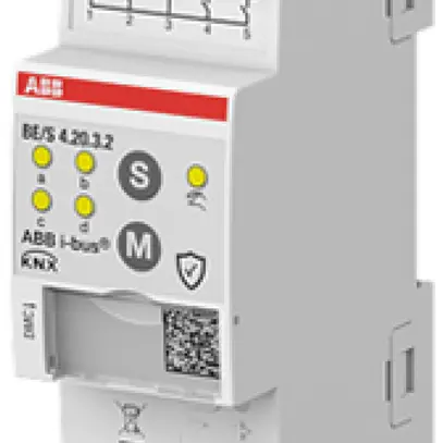 Ingresso binario KNX AMD ABB BE/S4.20.3.2 4-canali verifica del contatto 