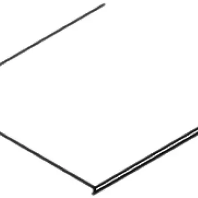 Coperchio Lanz per multicanale a lunga campata 600mm zac 