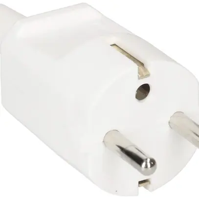 Spina mobile Schuko MAX HAURI L+N+PE 16A 250V 0.75…1.5mm² bianco 
