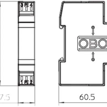 Parasurtension Bettermann FRD 24 HF 
