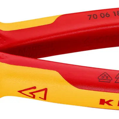 Pince coupante de coté KNIPEX VDE 180mm 