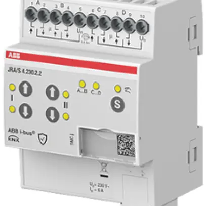 Actionneur de jalousie AMD ABB JRA/S4.230.2.2 4-fois 6A/230VAC 