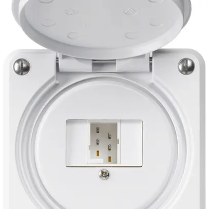 Scatola di raccordo INC robusto IP55 bianco 1×TT83 