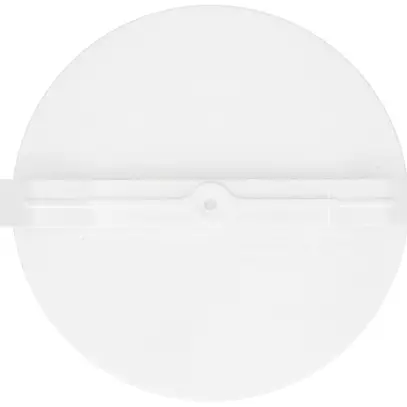 Rosace de plafond MH étrier matière synthétique Ø90×1mm blanc 