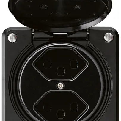 Presa INC robusto 2×tipo 23 nero 