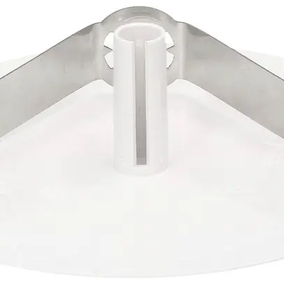 Rosace de plafond MH clips à ressort enfichable Ø98×3mm blanc 