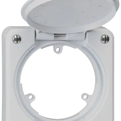 Partie supérieure robusto avec clapet gris 3-points avec disque de réduc. 