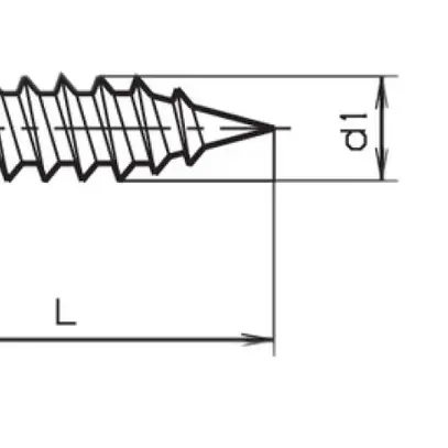 Vis à tôle tête bomb.4.2×16mm Pozidriv, DIN 7981 C8, zing. 