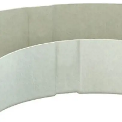 Coude horizontal Niedax KKB 90° 100×80mm rayon 100mm 